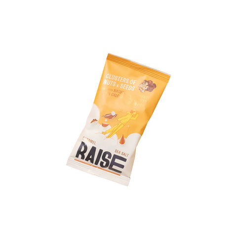 Raise Snacks Caramel Sea Salt 35g (Pack of 12)