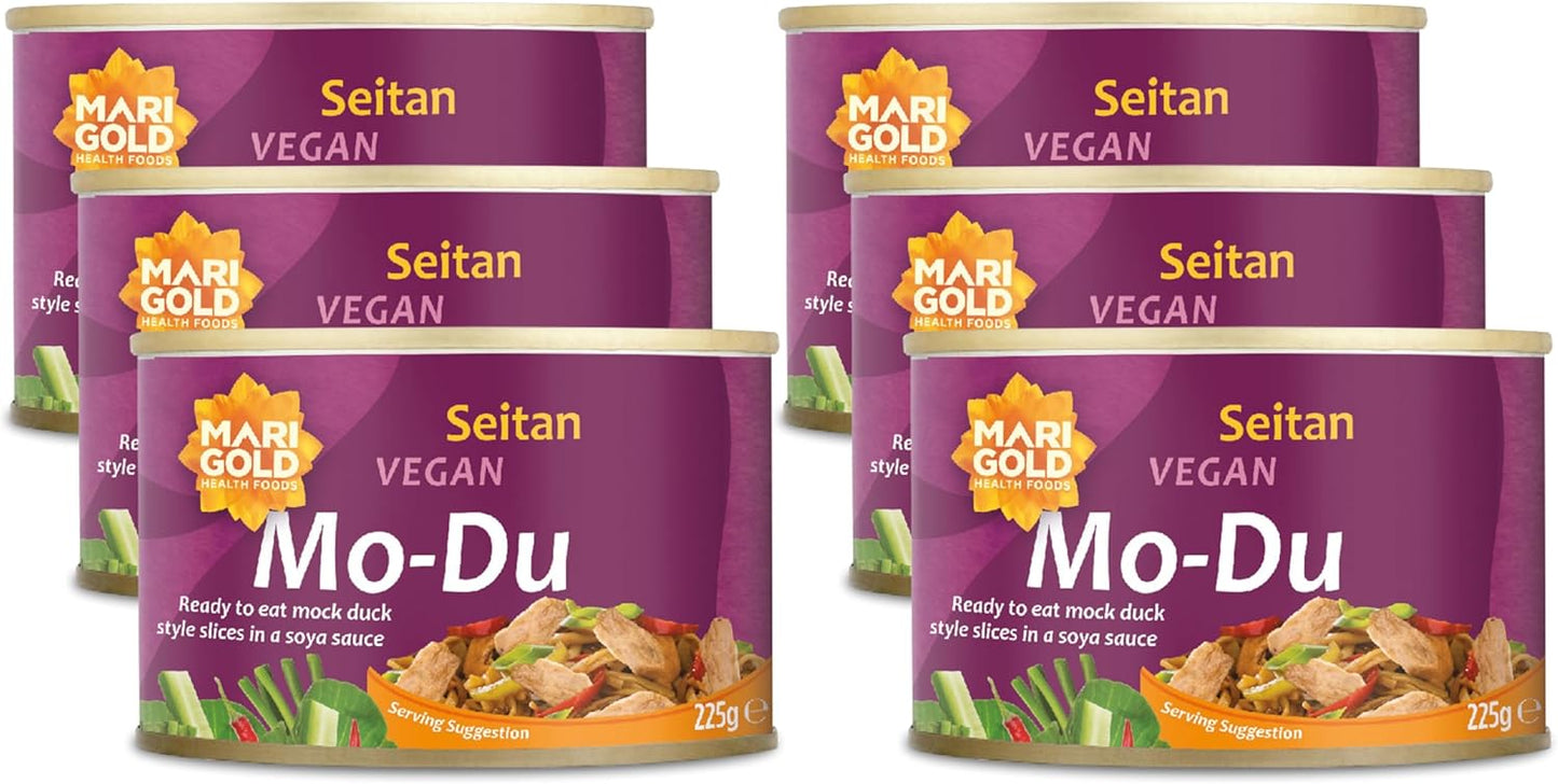 Marigold Seitan Vegan Mo-du, 225g (Pack of 6)