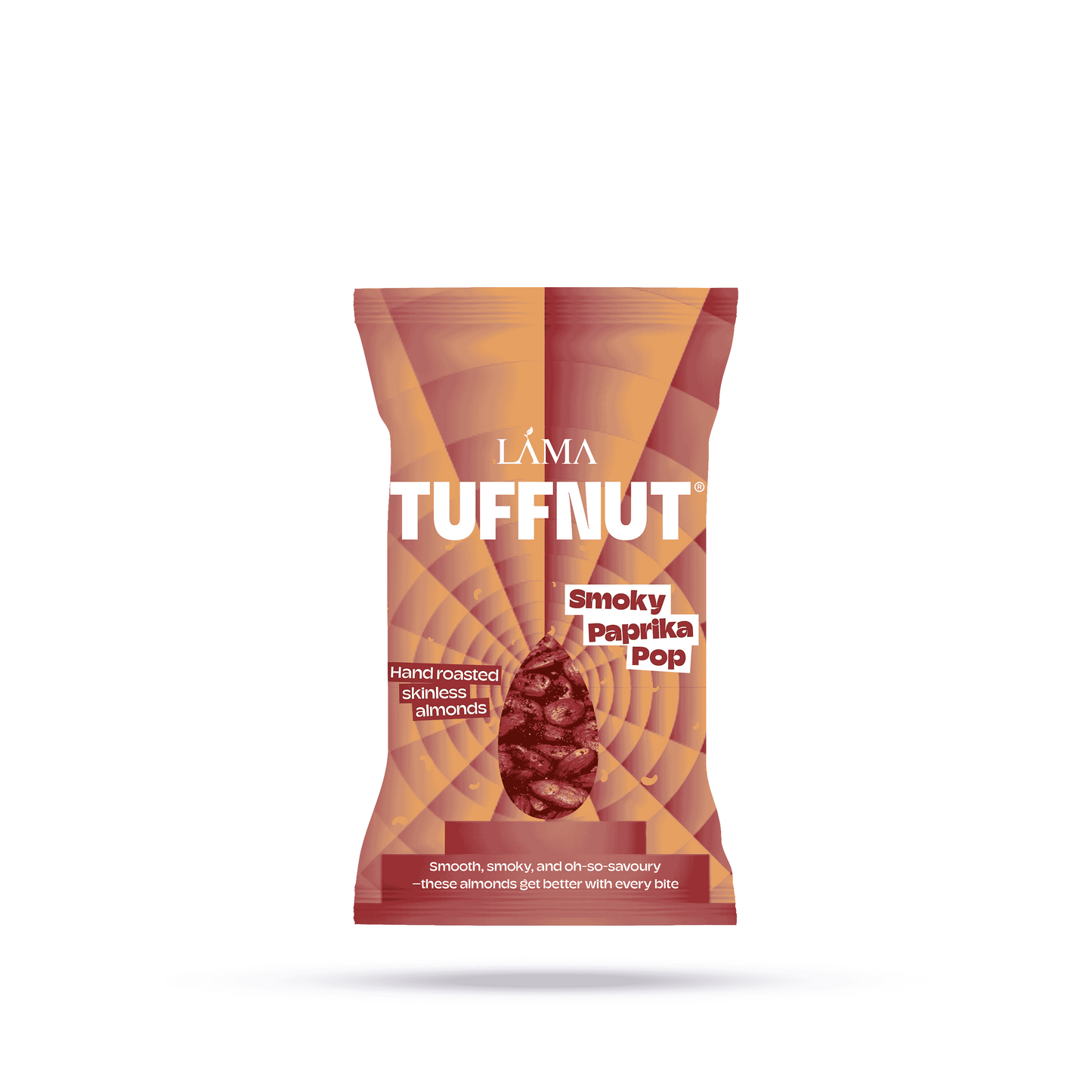 Tuffnut Skinless Almonds Smoked Paprika 40g