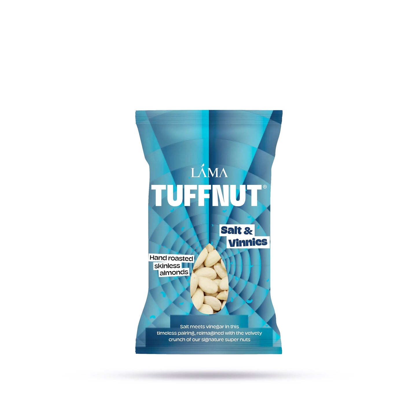 Tuffnut Skinless almonds Salt + Vinnies 40g