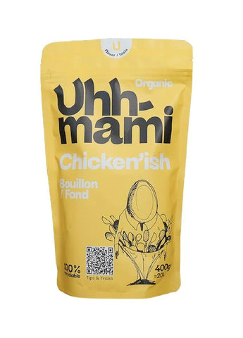 Uhhmami Chickenish Organic Broth/Stock 400g (Pack of 6)
