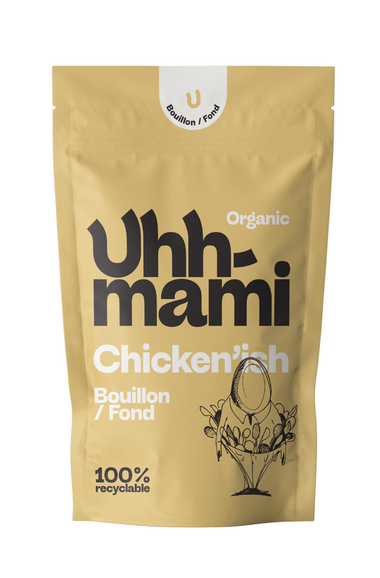 Uhhmami Chickenish Organic Broth/Stock 40g (Pack of 14)