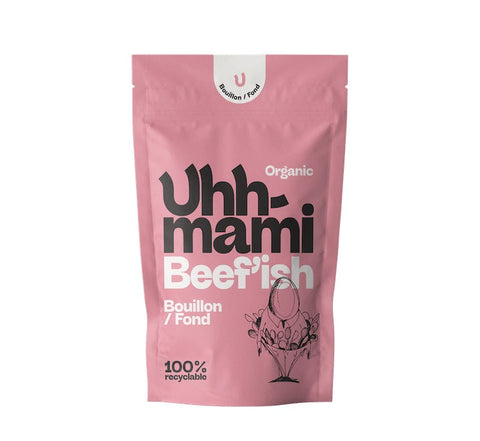 Uhhmami Beefish Organic Broth/Stock 40g (Pack of 14)
