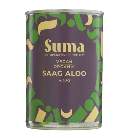 Suma Saag Aloo Organic 400g (Pack of 6)