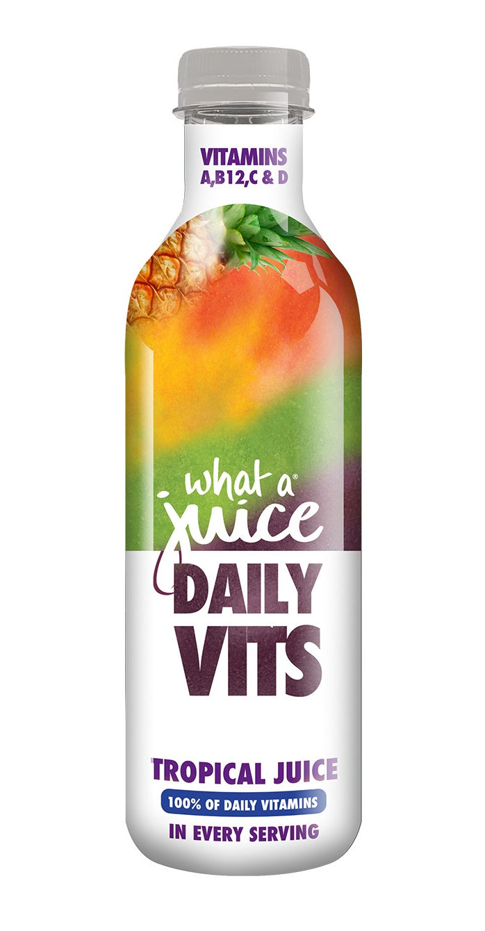 What a Juice Daily Vits - Tropical 750ml (Pack of 6)