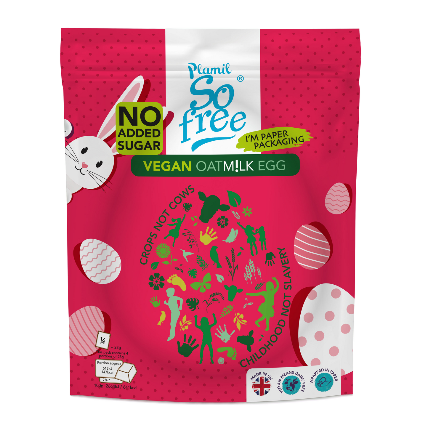So Free No Added Sugar Oatm!lk Egg 92g (Pack of 3)