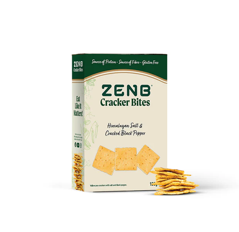 ZENB Salt & Pepper Crackers 120g (Pack of 16)