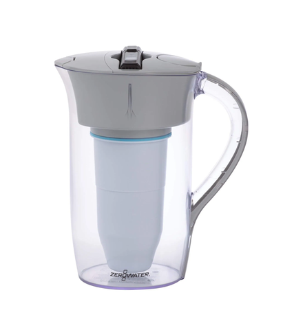 ZeroWater 8 Cup Round Jug with Water Filter 1.9L (Pack of 4)