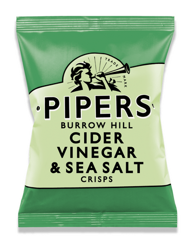 Pipers Crisps Seas Salt & Cider Vinegar 150g (Pack of 15)