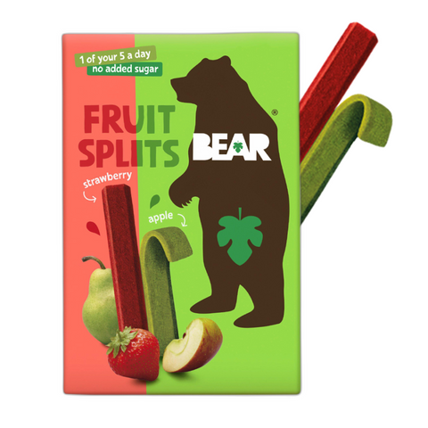 Bear Strawberry & Apple 100g (Pack of 8)