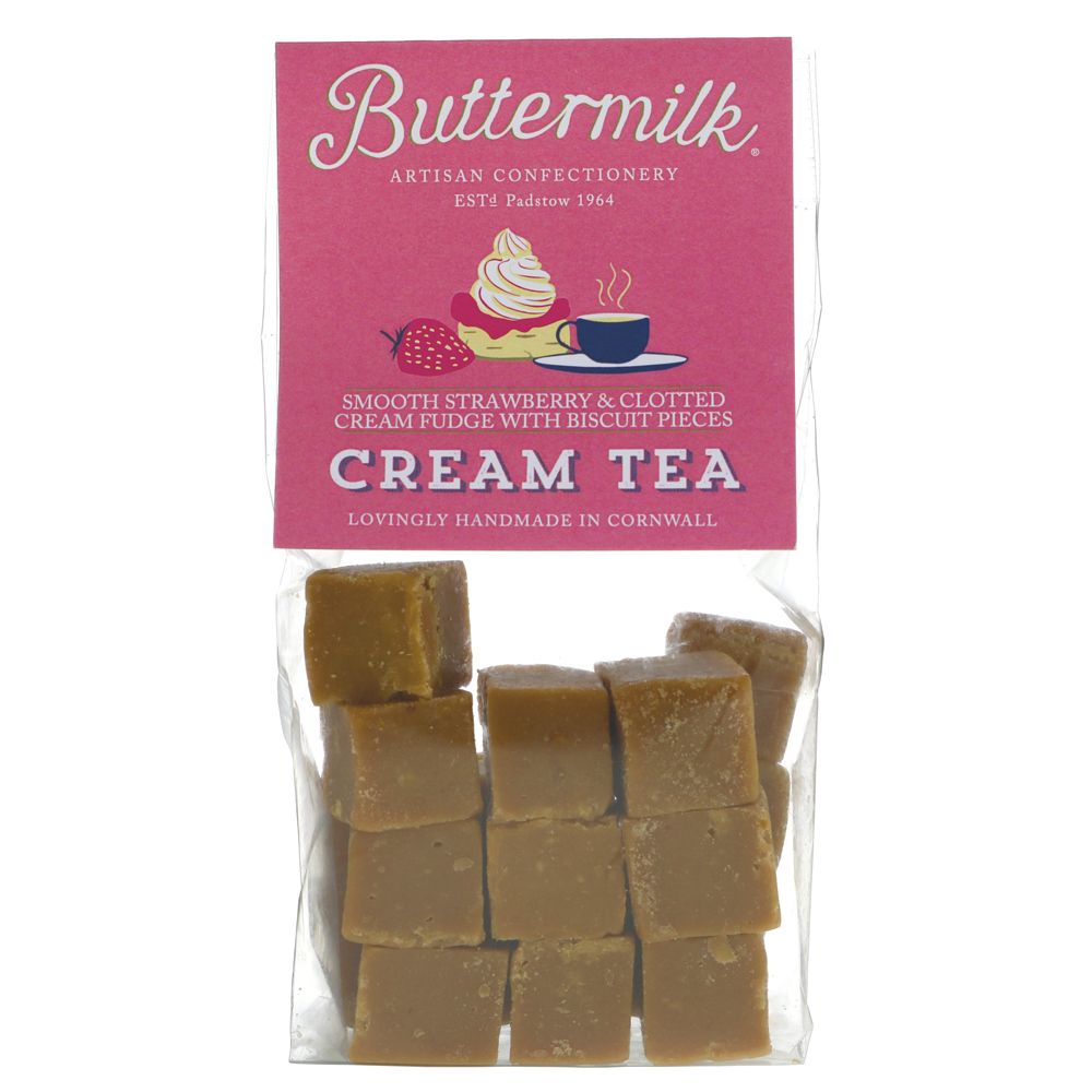 Buttermilk Cream Tea Fudge 175g (Pack of 16)