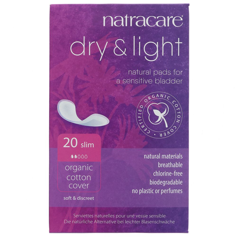 Natracare Dry & Light Incontinence Pads Plus x 16