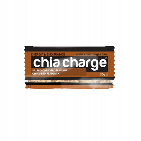 Chia Charge Salted Caramel Chia Seed Flapjack 30g (Pack of 20)