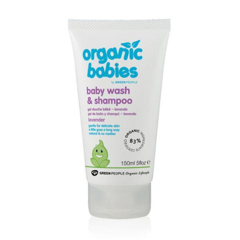 Green People Organic Babies Baby Wash & Shampoo - Lavender 150ml