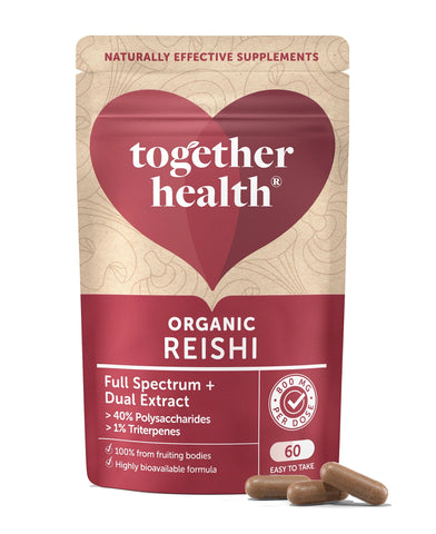 Together Health Organic Reishi 60 Capsules (Pack of 5)