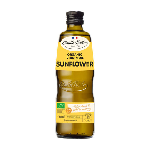 Emile Noel Organic Virgin Sunflower Oil 500ml (Pack of 6)