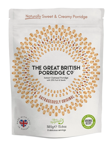 The GB Porridge Outrageously Original 385g (Pack of 4)