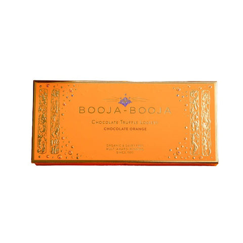 Booja-Booja Chocolate Orange Truffle Loglets Organic 115g (Pack of 8)