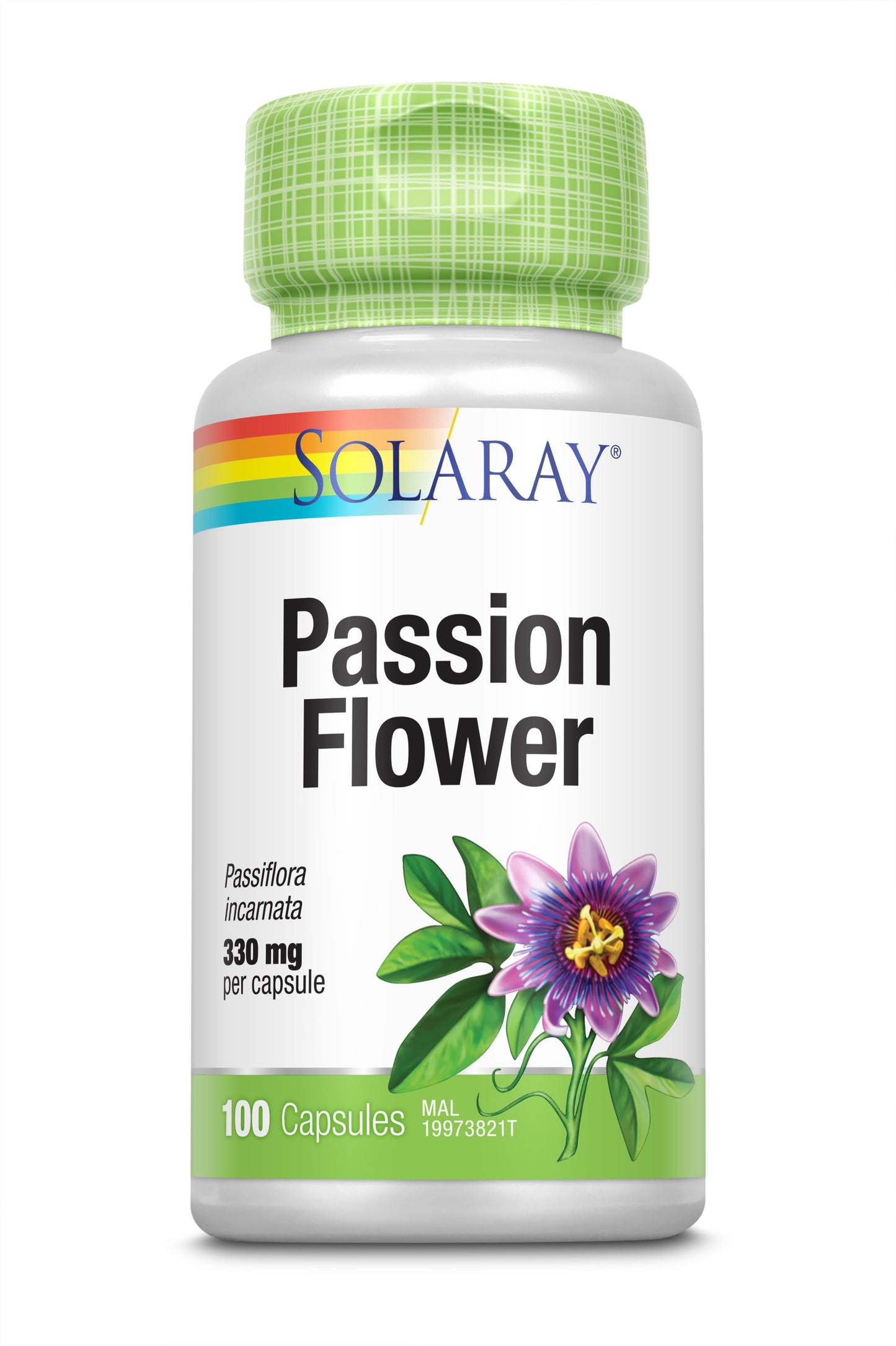 Solaray Passion Flower 350mg 100 Vcaps