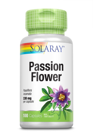Solaray Passion Flower 350mg 100 Vcaps
