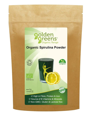 Golden Greens Organic Spirulina Powder 100g
