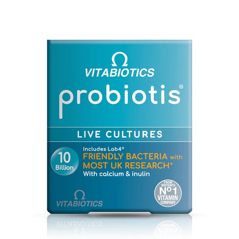 Vitabiotics Probiotis 10B CFU 30 Capsules (Pack of 4)