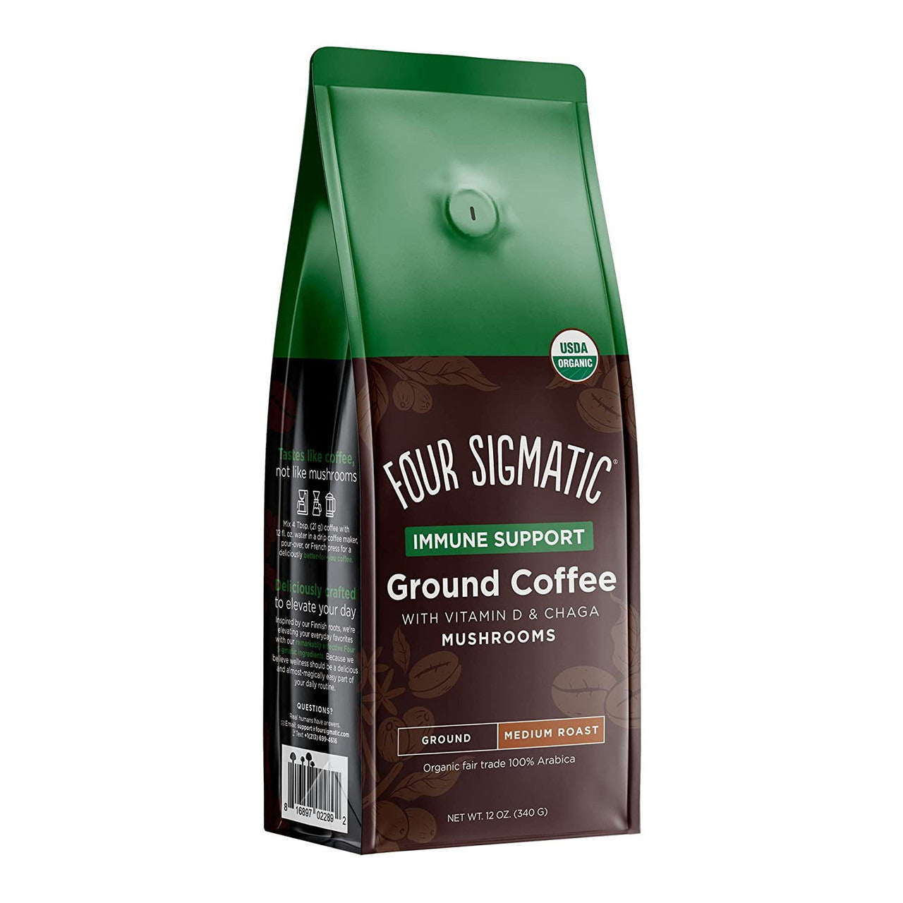 Foursigmatic Immune Support with Vit D & Chaga 340g