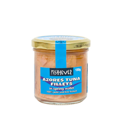 Fish4ever Azores Tuna Fillets In Spring Water 150g (Pack of 6)
