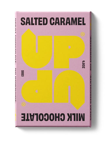 Up-Up Salted Caramel Milk 130g (Pack of 15)