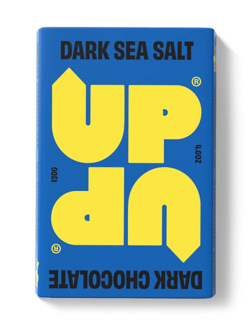 Up-Up Dark Sea Salt 130g (Pack of 15)