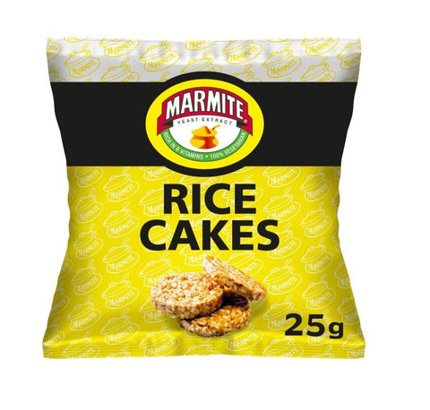 Marmite Mini Rice Cakes 25g (Pack of 12)