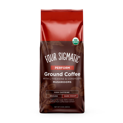 FSF Perform Coffee with L-Theanine&Cordyceps Mushrooms 16srv