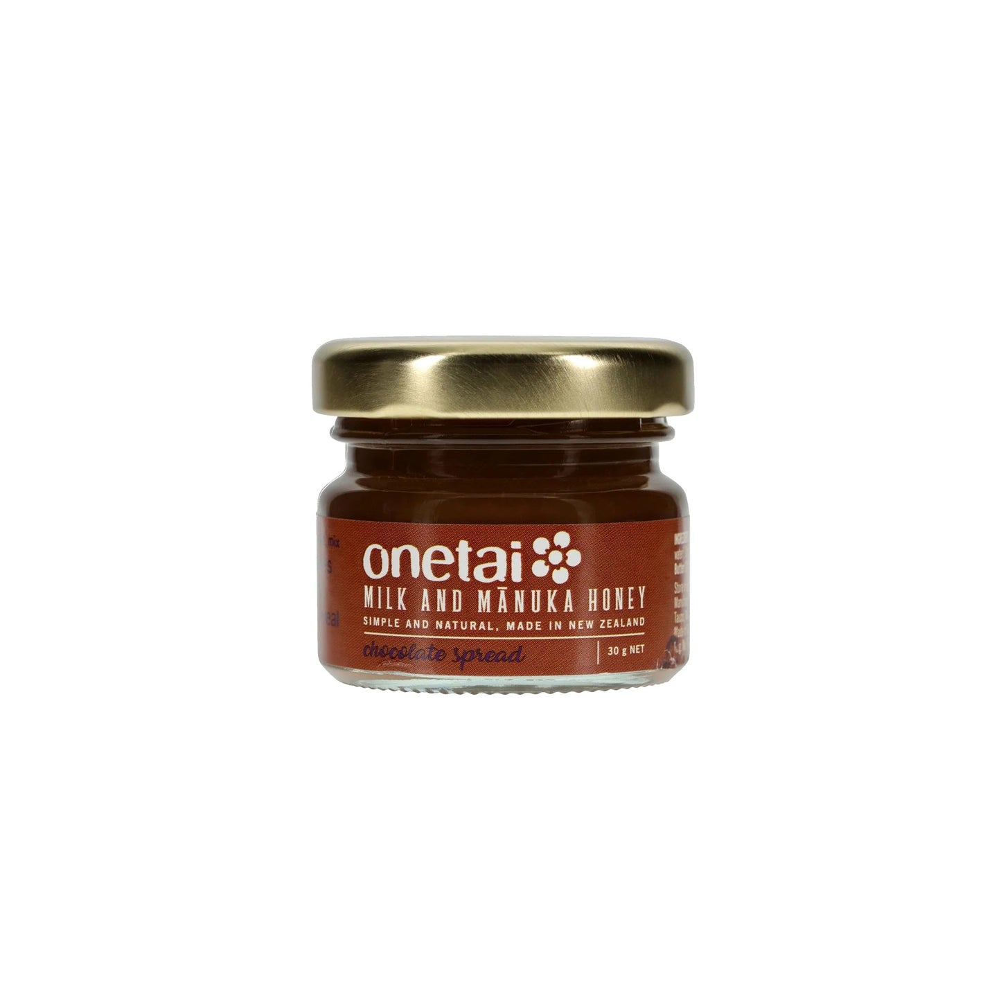Onetai Milk and Manuka Honey Chocolate 30g (Pack of 72)