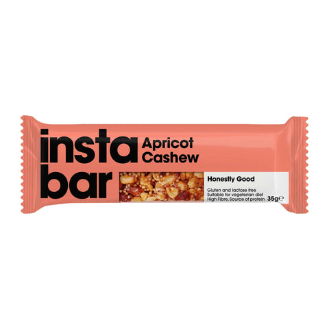 Instabar Apricot Cashew 35g (Pack of 16)