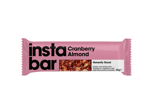Instabar Cranberry Almond 35g (Pack of 16)