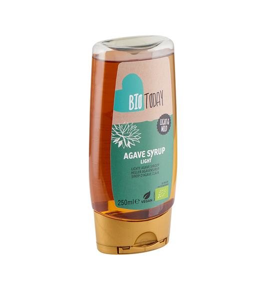 Biotoday Organic Agave Syrup Light 250ml (Pack of 6)