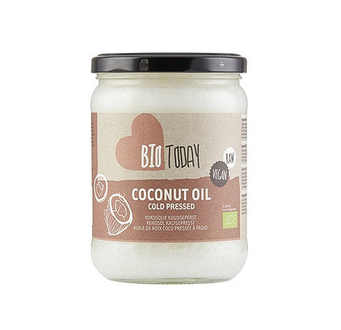 Biotoday Organic Cold Pressed Coconut Oil 400g (Pack of 6)