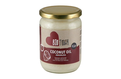 Biotoday Organic Coconut Oil Odourless 400g (Pack of 6)