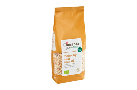 Consenza Crunchy Organic Nuts Muesli 350g (Pack of 6)