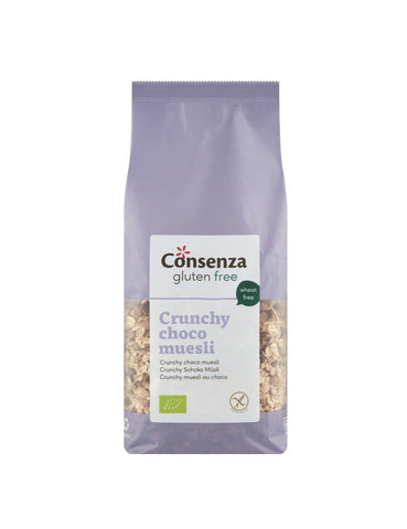 Consenza Crunchy Organic Choco Muesli 350g (Pack of 6)