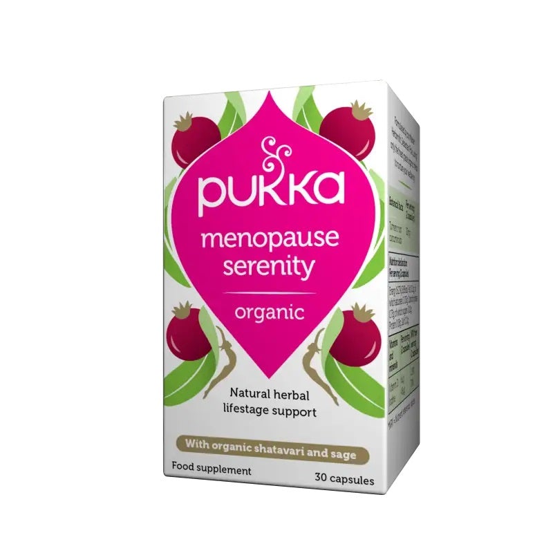 Pukka Menopause Serenity 30 Capsules Organic