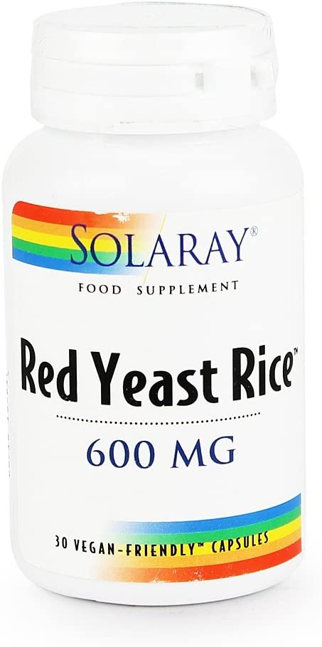 Solaray Red Yeast Rice - 600mg 30vcaps