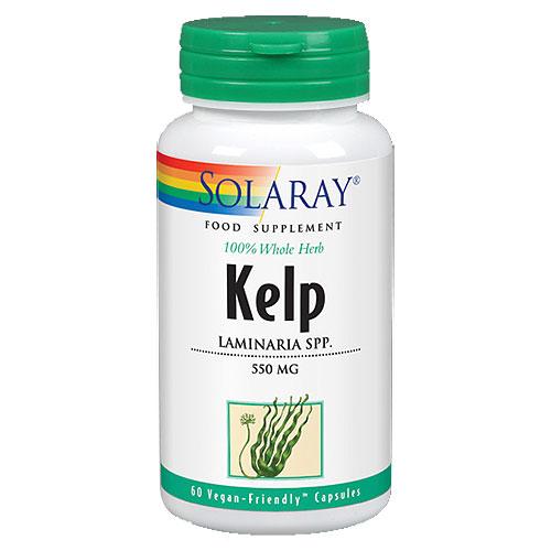 Solaray Kelp - 550mg 60vcaps