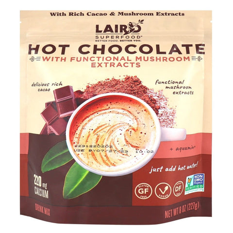 Laird Superfood Hot Chocolate with Functional Mushrooms 227g