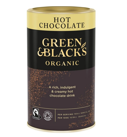 Green & Black Organic Hot Chocolate Drink 250g (Pack of 6)