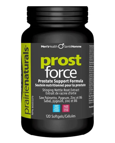 Prairie Naturals Prost Force Prostate Support Formula 120 Softgels (Pack of 6)