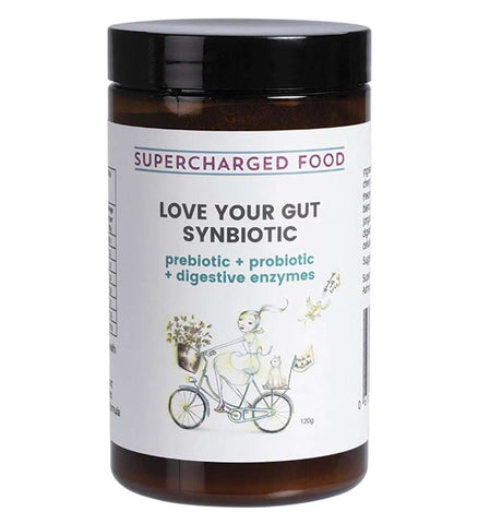 Supercharged Love Your Gut Synbiotic Prebiotics 120g (Pack of 34)