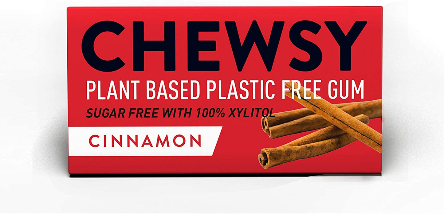 Chewsy Cinnamon Gum 15g (Pack of 12)