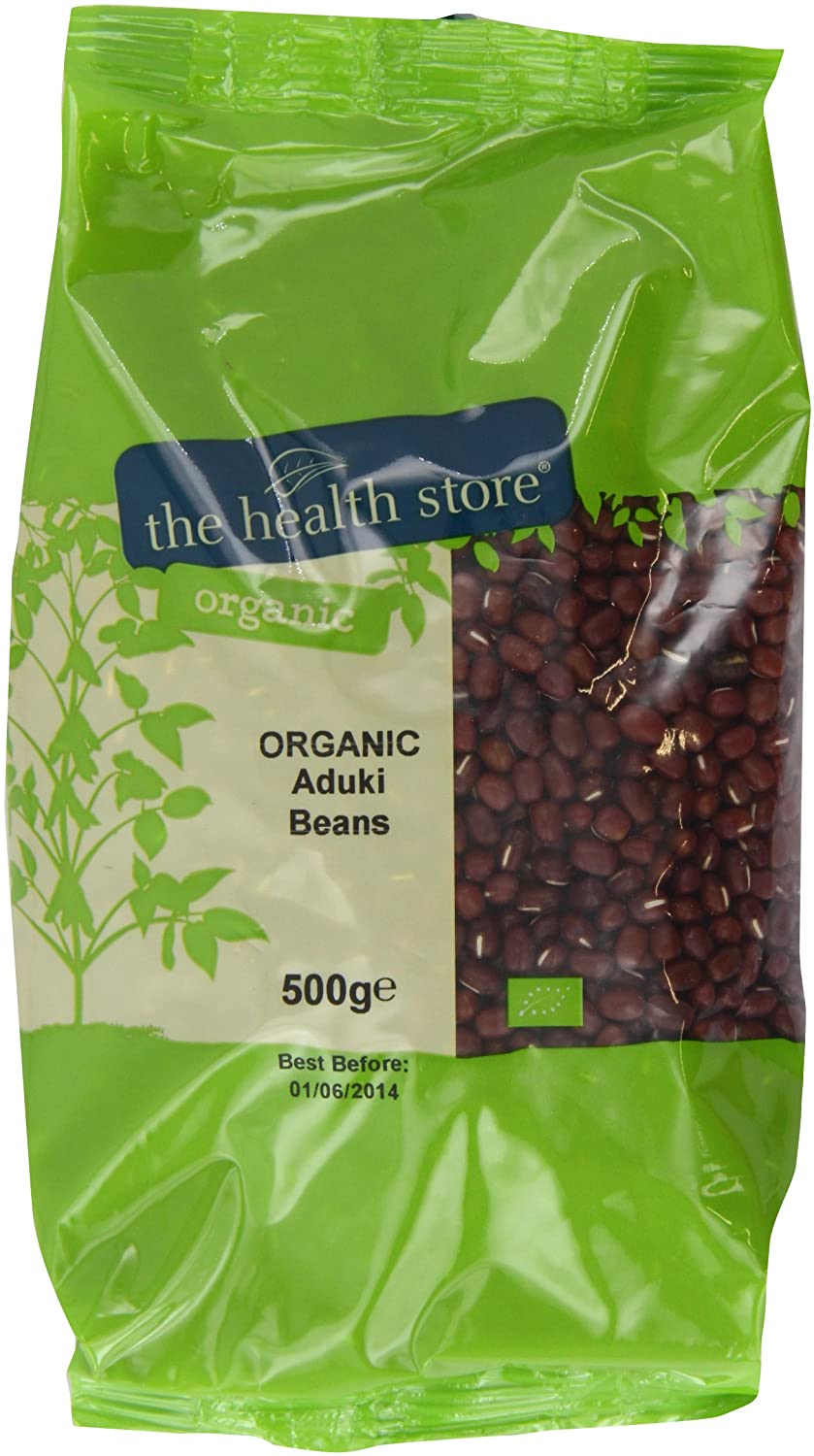 Ths Organic Beans ths Organic Aduki Beans 500g (Pack of 6)