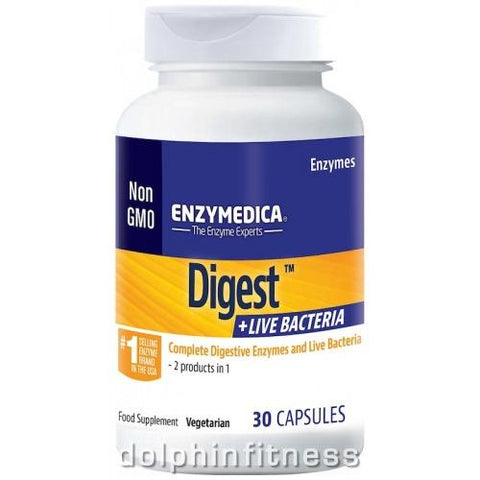 Enzymedica Digest Complete+Live Bacteria 90 Capsules